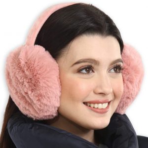 pink winter earmuffs